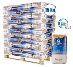 Butagaz Pellet - pallet van 66 zakken van 15 kg