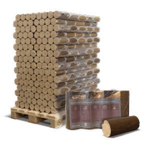 Premium beukenhoutbriketten 160 x 6 kg